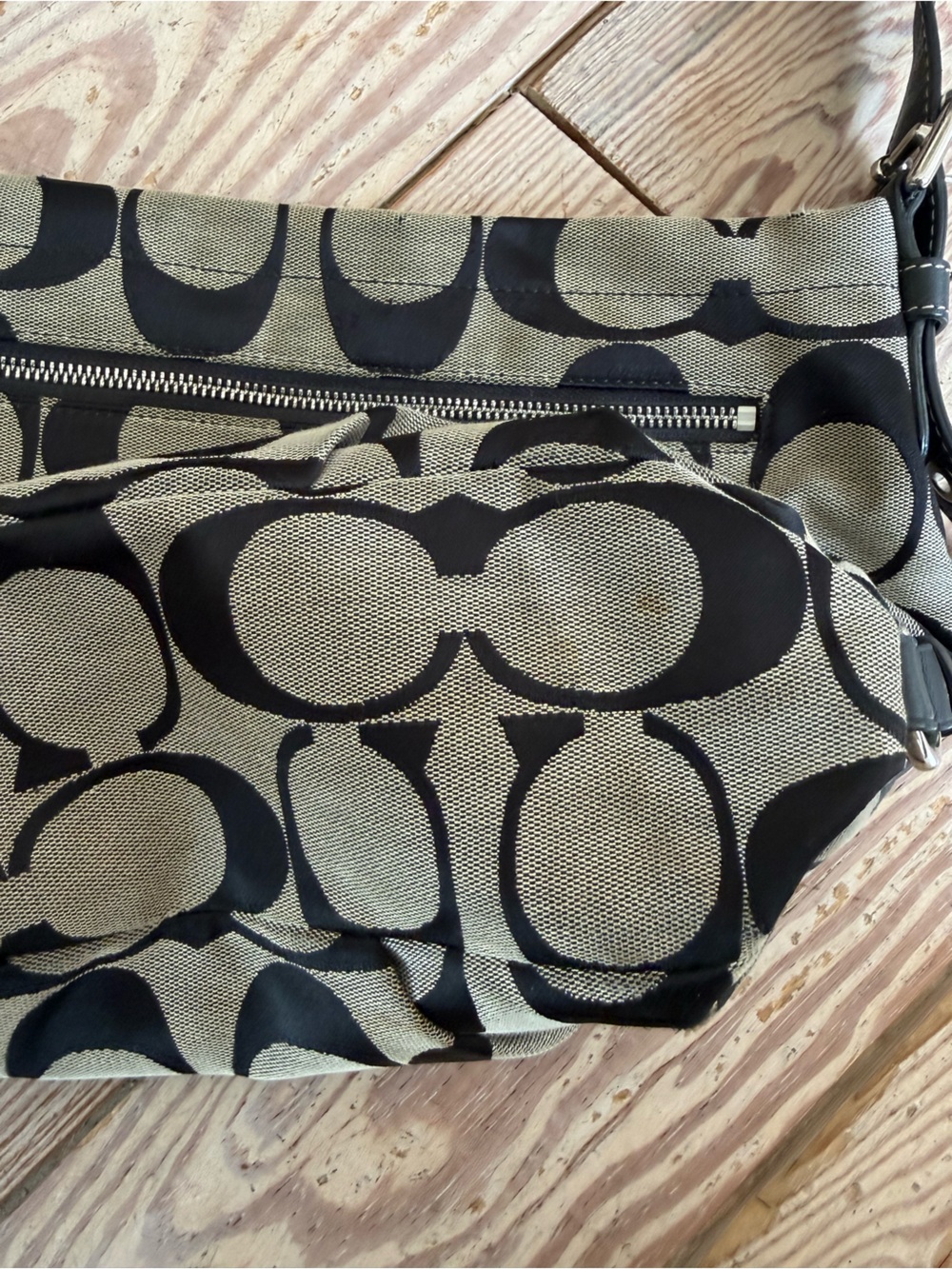 vintage Coach Signature Hampton shoulder bag - Picture 8 of 10